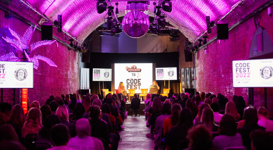A picture from code fest.
